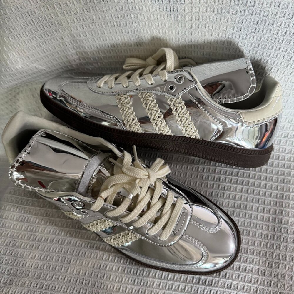 Wales Bonner x Samba 'Silver Metallic'